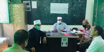 رئيس المنطقة الأزهرية بالبحر الأحمر يتفقد مركز تصحيح القراءات بالغردقة 9 - جريدة المساء