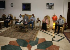 "فودة" يناقش الموقف التنفيذى لمشروعات الخطة الاستثمارية بجنوب سيناء 23 - جريدة المساء