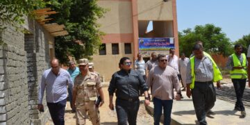 نائب محافظ بنى سويف يتفقد مشروعات "حياة كريمة" بقرى مركز "ببا" 1 - جريدة المساء