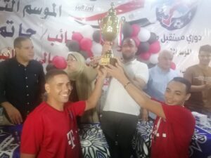 بالصور..فوز "صبيح" على "المطاوعة" بهدف نظيف فى نهائى دورى مستقبل وطن بههيا 19 - جريدة المساء