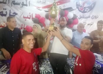 بالصور..فوز "صبيح" على "المطاوعة" بهدف نظيف فى نهائى دورى مستقبل وطن بههيا 19 - جريدة المساء