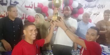 بالصور..فوز "صبيح" على "المطاوعة" بهدف نظيف فى نهائى دورى مستقبل وطن بههيا 1 - جريدة المساء