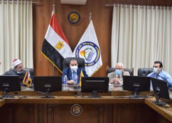 جامعة بنى سويف تستقبل وفد دار الإفتاء لتفعيل بروتوكول التعاون فى مجالات البحوث والتعليم والفلك الشرعي 32 - جريدة المساء