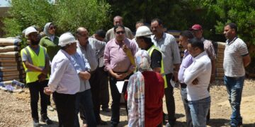 نائب محافظ بنى سويف يتابع مشروعات "حياة كريمة" بمركز "ببا"  1 - جريدة المساء