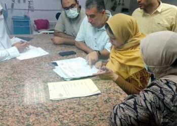 "نعمان" تتفقد مستشفي مطروح العام 25 - جريدة المساء