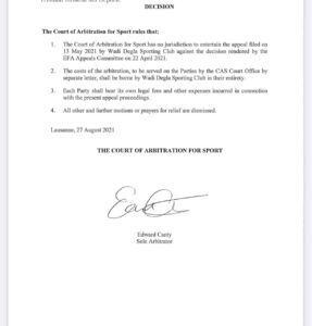 حكم الدولية انقذ الطلائع من الهبوط واطاح بوادي دجلة 21 - جريدة المساء