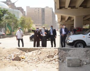 جولة مفاجئة لمحافظ الجيزة بشارع الثلاثيني وساحات محور الفريق كمال عامر 19 - جريدة المساء