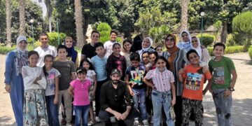 السياحة تحتفل بـ " وفاء النيل"..مع ذوى الهمم 1 - جريدة المساء أطفال ذوى الهمم بمتحف ركن حلوان