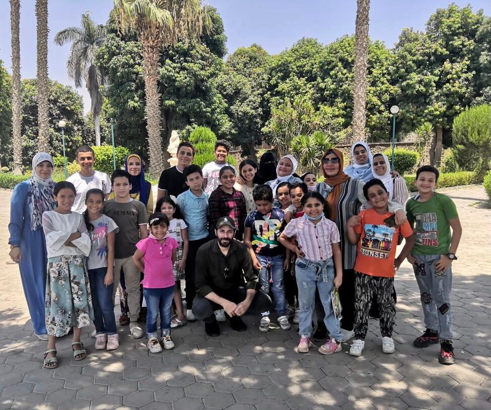 السياحة تحتفل بـ " وفاء النيل"..مع ذوى الهمم 18 - جريدة المساء أطفال ذوى الهمم بمتحف ركن حلوان