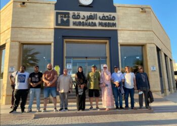 وفد صحفي اماراتي يزور متحف الغردقة للاثار 29 - جريدة المساء