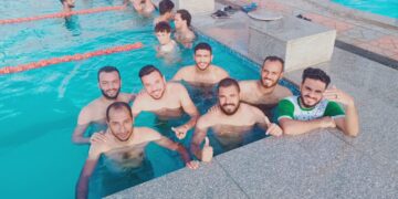 مران صباحى وسباحة بختام الاسبوع الاول لفريق بنى سويف 1 - جريدة المساء