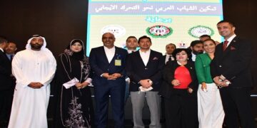 صبحي يشهد احتفال الشباب العربي باليوم العالمي للشباب 2 - جريدة المساء صبحي يشهد احتفال الشباب العربي باليوم العالمي للشباب 1 - جريدة المساء