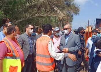  محافظ كفر الشيخ وممثلو الرقابة الإدارية يتفقدون مشروعات حياة كريمة مشروعات ببرج مغيزل 27 - جريدة المساء