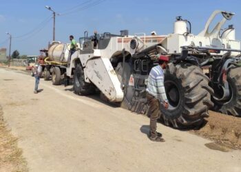 محافظ_الشرقية : الإستعانة بتقنية " FDR " لأول مرة في الرصف 31 - جريدة المساء