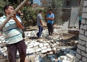 إيقاف محاولات البناء بدون ترخيص بالشرقية 35 - جريدة المساء