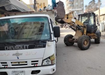 مواصله حملات للنظافة ورفع الاشغالات ومراجعة غرف الصرف الصحي بالحامول 27 - جريدة المساء