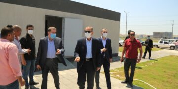  محافظ كفر الشيخ يتفقد الحديقة المركزية  المجانية   1 - جريدة المساء