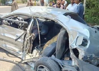 مصرع شخص  وإصابة زوجين وطفلتيهما فى حادث تصادم  سيارتين  في قنا 16 - جريدة المساء