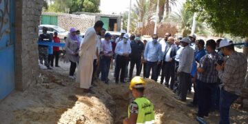 محافظ المنيا : تنفيذ 333 مشروعا في قطاعي مياه الشرب والصرف الصحي ضمن "حياة كريمة" 1 - جريدة المساء