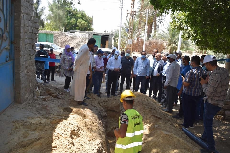 محافظ المنيا : تنفيذ 333 مشروعا في قطاعي مياه الشرب والصرف الصحي ضمن "حياة كريمة" 19 - جريدة المساء