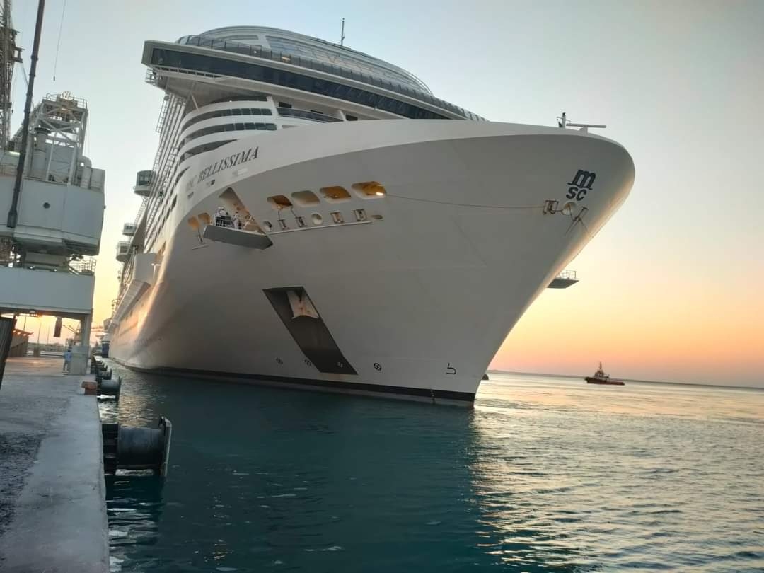 وصول 915 سائحًا سعوديًا على متن السفينة السياحية Msc BELLSSIMA 20 - جريدة المساء وصول 915 سائحًا سعوديًا على متن السفينة السياحية Msc BELLSSIMA 19 - جريدة المساء