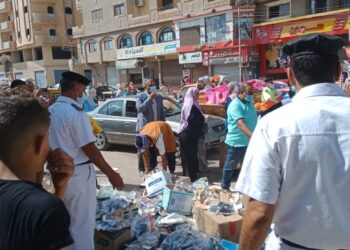 ضبط 240 إشغالا بشوارع قويسنا 19 - جريدة المساء