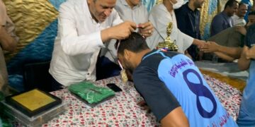 فريق " الدومة " يحصد كأس بطولة الشيخ محمد إبراهيم بقنا 2 - جريدة المساء فريق " الدومة " يحصد كأس بطولة الشيخ محمد إبراهيم بقنا 1 - جريدة المساء