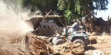 إزالة  427 حالة تعد علي أملاك الدولة والأراضي الزراعية .. بالمنوفية 7 - جريدة المساء