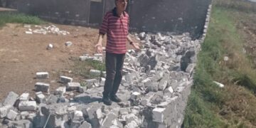 إزالة 7 حالات بناء مخالف بالبلوك الأبيض على أرض زراعية بـ "ميت النحال" 1 - جريدة المساء