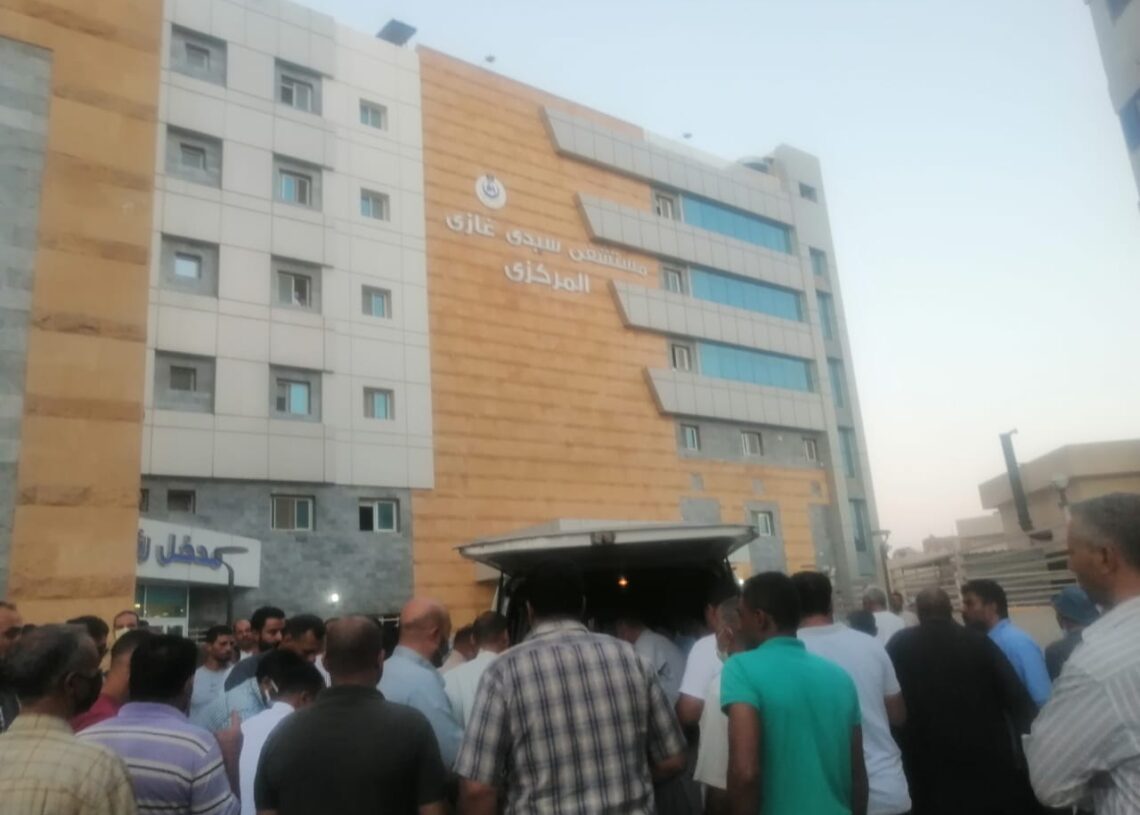   أهالى مدينه سيدى غازى  في كفر الشيخ ودعوا الضحايا الأربع لحادث البياره  19 - جريدة المساء