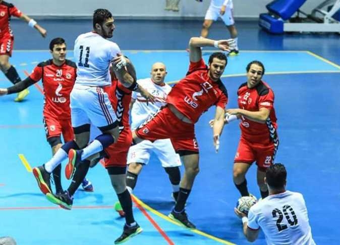 كل شئ عن مباراة السوبر الإفريقى لكرة اليد بين الأهلى والزمالك 18 - جريدة المساء لقطة من مباراة سابقة للاهلى والزمالك