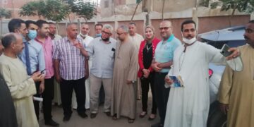 الكشف علي عمال النظافة فى القوافل المجانية ل "حياة كريمة " بالمنوفية 1 - جريدة المساء