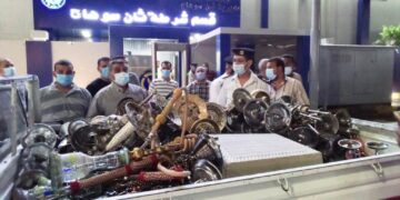 اغلاق 6 مقاهي و16 محلا تجاريا وتحرير 445 غرامة عدم ارتداء الكمامة بسوهاج 2 - جريدة المساء اغلاق 6 مقاهي و16 محلا تجاريا وتحرير 445 غرامة عدم ارتداء الكمامة بسوهاج 1 - جريدة المساء