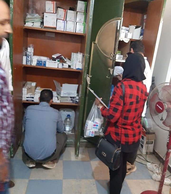 غلق منشآت طبية مخالفة بالسادات 18 - جريدة المساء