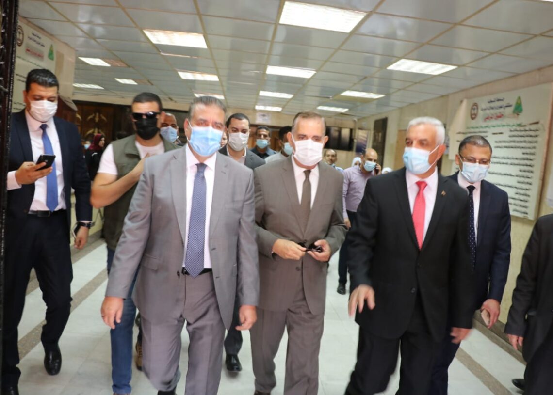 محافظا المنوفية وكفر الشيخ يطمئنان على مصابى كرة السرعة 19 - جريدة المساء