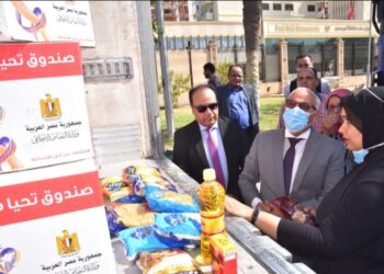 محافظ بورسعيد يستقبل قافلة " أبواب الخير " أكبر قافلة مساعدات إنسانية 30 - جريدة المساء
