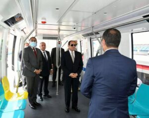 صور.. الرئيس يتفقد عربات القطارات الجديدة بميناء الأسكندرية 27 - جريدة المساء