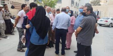 محافظ كفرالشيخ ينعى شهداء حادث تطهير أحد البيارات بمحطة سيدي غازي 2 - جريدة المساء محافظ كفرالشيخ ينعى شهداء حادث تطهير أحد البيارات بمحطة سيدي غازي 1 - جريدة المساء