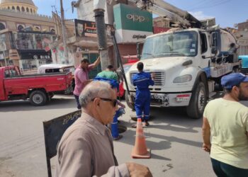 استعدادًا للشتاء.. حملات لتطهير بالوعات الصرف الصحي في بيلا 19 - جريدة المساء