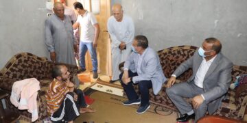 محافظ المنوفية يزور أسرة تعول « 3 » أشقاء من ذوى الهمم 2 - جريدة المساء محافظ المنوفية يزور أسرة تعول « 3 » أشقاء من ذوى الهمم 1 - جريدة المساء