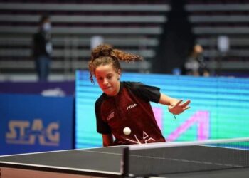 "هنا جودة" تواصل التألق..وتنتزع ذهبية بطولة لشبونة لتنس الطاولة 25 - جريدة المساء