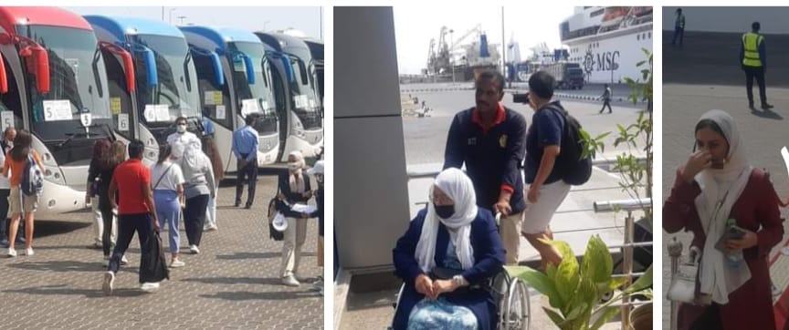 وصول 732 سائح سعودي على متن السفينة السياحية Msc BELLSSIMA في سفاجا 15 - جريدة المساء
