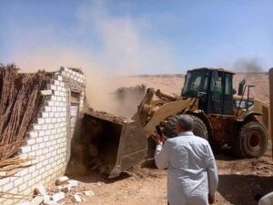 إزالة 110 حالة تعد على أملاك الدولة والأراضي الزراعية بسوهاج 25 - جريدة المساء