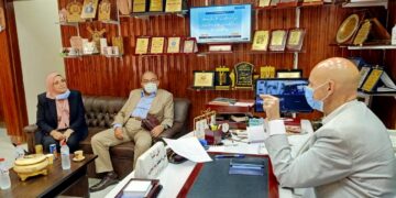 رئيس قطاع السكان وتنظيم الأسرة بوزارة الصحة يزور للشرقبه لمناقشة برنامج تنظيم الأسرة بالمراكز الطبية 1 - جريدة المساء