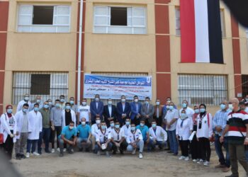 قافلة طبية شاملة مجانية بالجزيرة الخضراء لجامعة كفر الشيخ 35 - جريدة المساء
