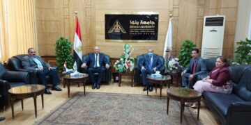 " الهجان " يشيد بالتعاون المثمر بين جامعة بنها ومحافظة القليوبية 1 - جريدة المساء