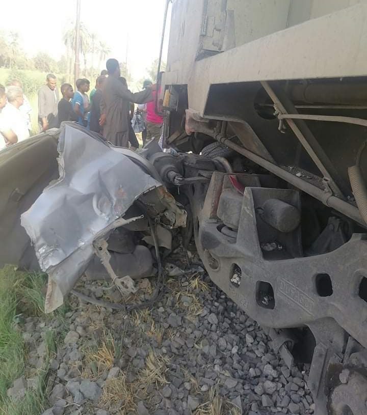 مصرع شخص في تصادم قطار وسيارة ملاكي بقنا 17 - جريدة المساء