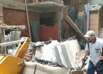 إزالة فورية لمخالفات استشارى لجنة التظلمات بالشهداء 25 - جريدة المساء