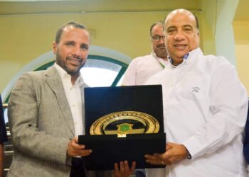 محمد مصيلحى يستقبل مرزوق الغانم رئيس مجلس الأمة الكويتى بمقر نادى الاتحاد السكندرى 16 - جريدة المساء