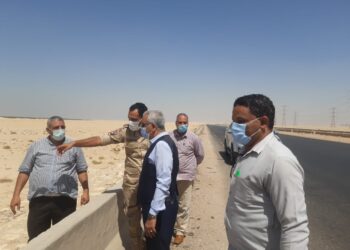 سكرتير مساعد بني سويف  يشرف على أعمال لجنة المرور على أعمال الحماية من مخاطر الأمطار 28 - جريدة المساء